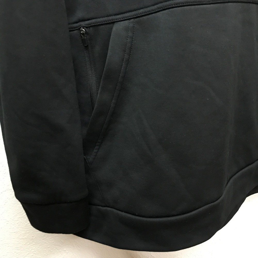 Nike Therma-FIT Swoosh Hoodie Mens 2XL Black Pullover Training Jacket CU6238-010 - Picture 2 of 9